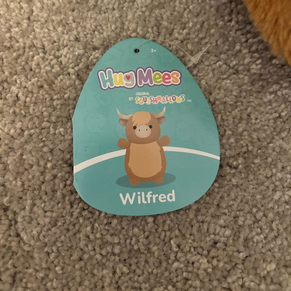 NWT 10” Wilfred the highland cow Squishmallow Hugmee - Picture 3 of 6